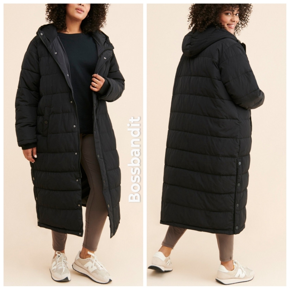 Free People x Universal Standard Everest Long Hooded Puffer | SZ 18-20 | 2X |NWT